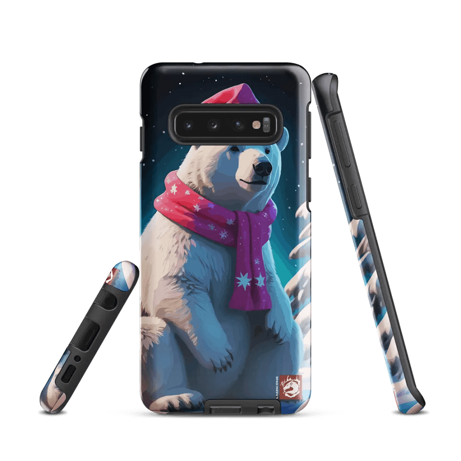 Festive Polar Bear Samsung® Tough Case product image (1)