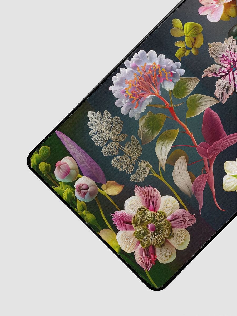 Unleash the Full Bloom on Your Desk: A Spacious Floral Mousepad product image (3)