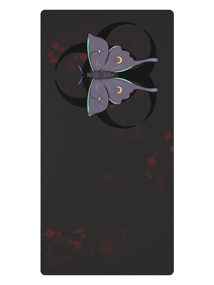 Hazard Moth Mousepad - Large product image (2)