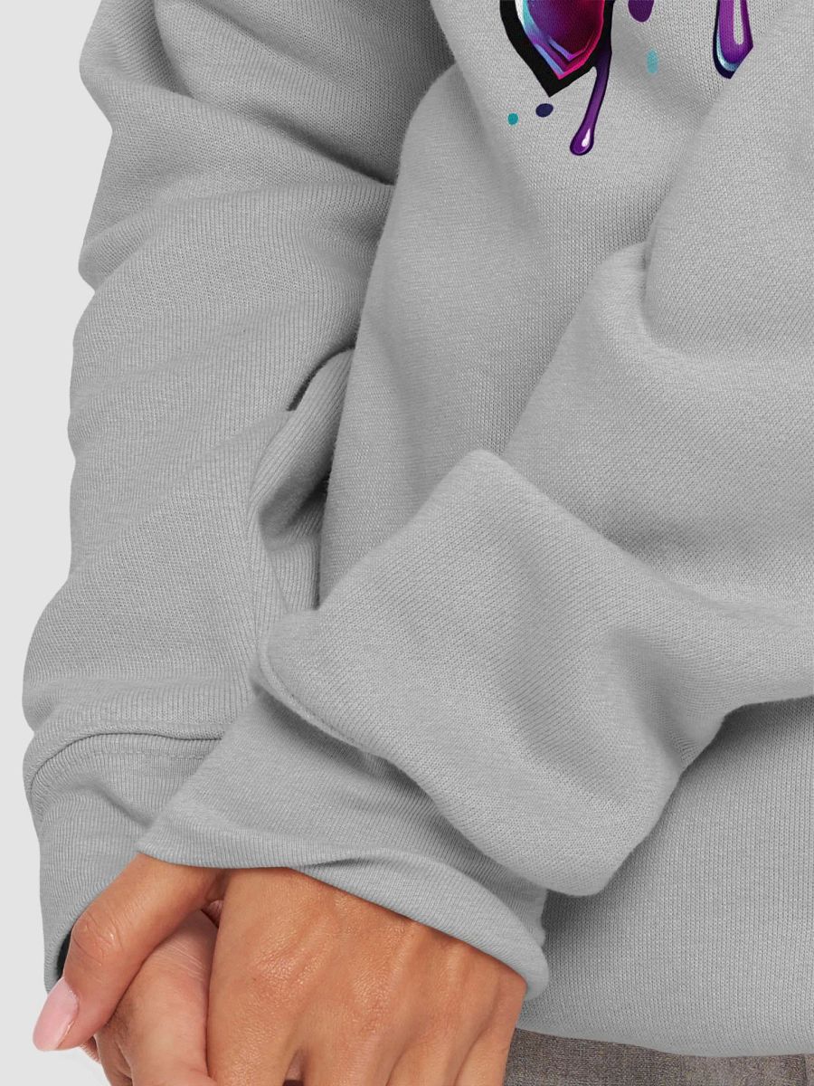 Glossy Lips and Cherry Heart Raglan Sweatshirt product image (35)