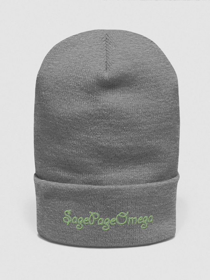 Yupoong Beanie - SagePageOmega product image (2)