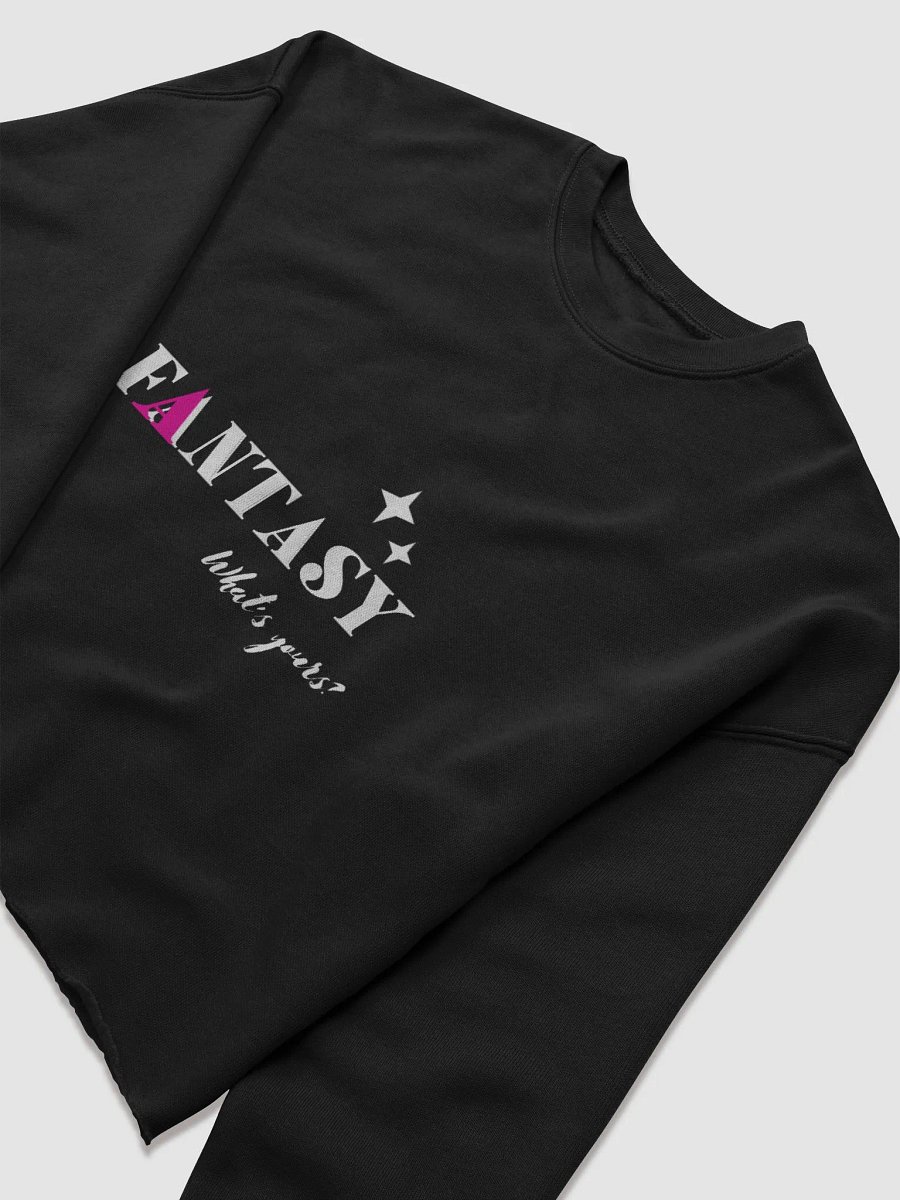Fantasy Crop Sweater - White Lettering product image (10)