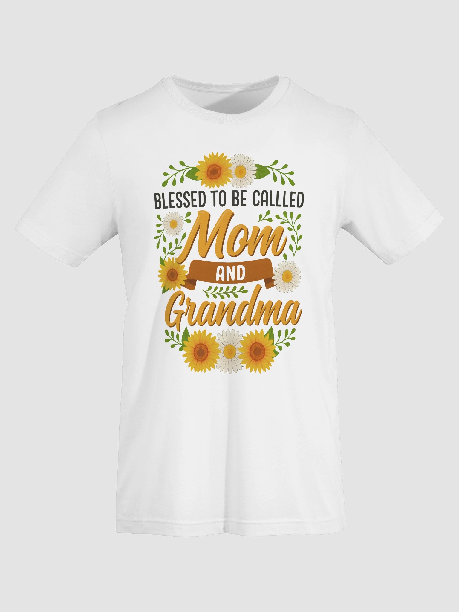 Blessed to Be Called Mom and Grandma Shirt - Floral Family Tee Gift product image (7)