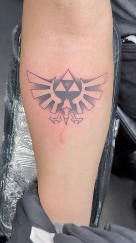 The Legend Of Zelda #tattooideas #tattooartist #ronnyeast #reels #thelegendofzelda