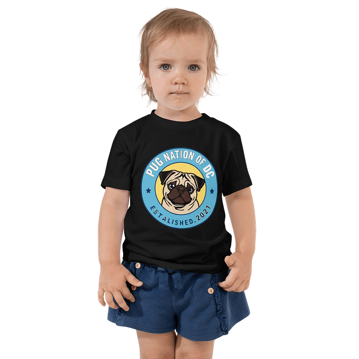 Pug Nation of DC Toddler Tee product image (1)