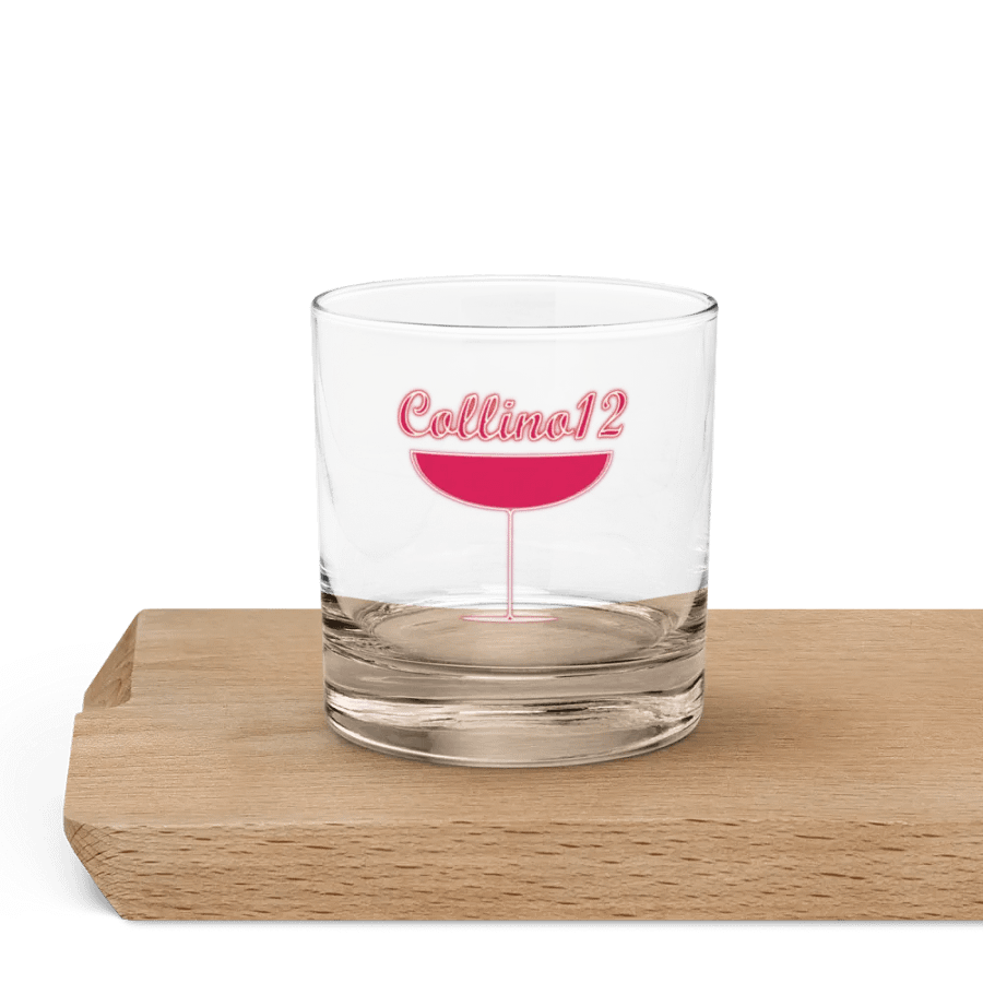 Collino12 Classic Logo Rocks Glass product image (5)