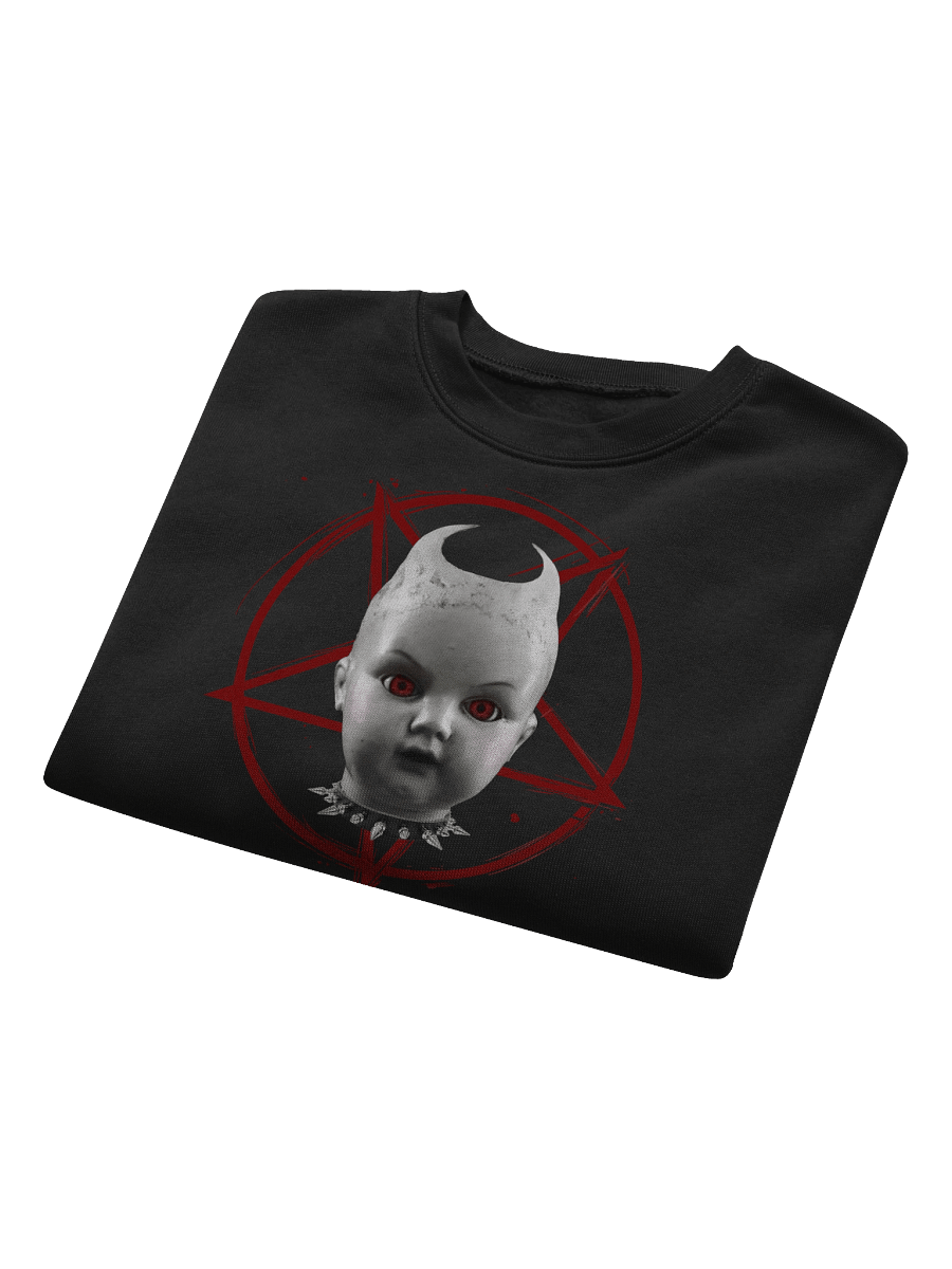 EVIL DOLL CROP SWEATSHIRT product image (8)