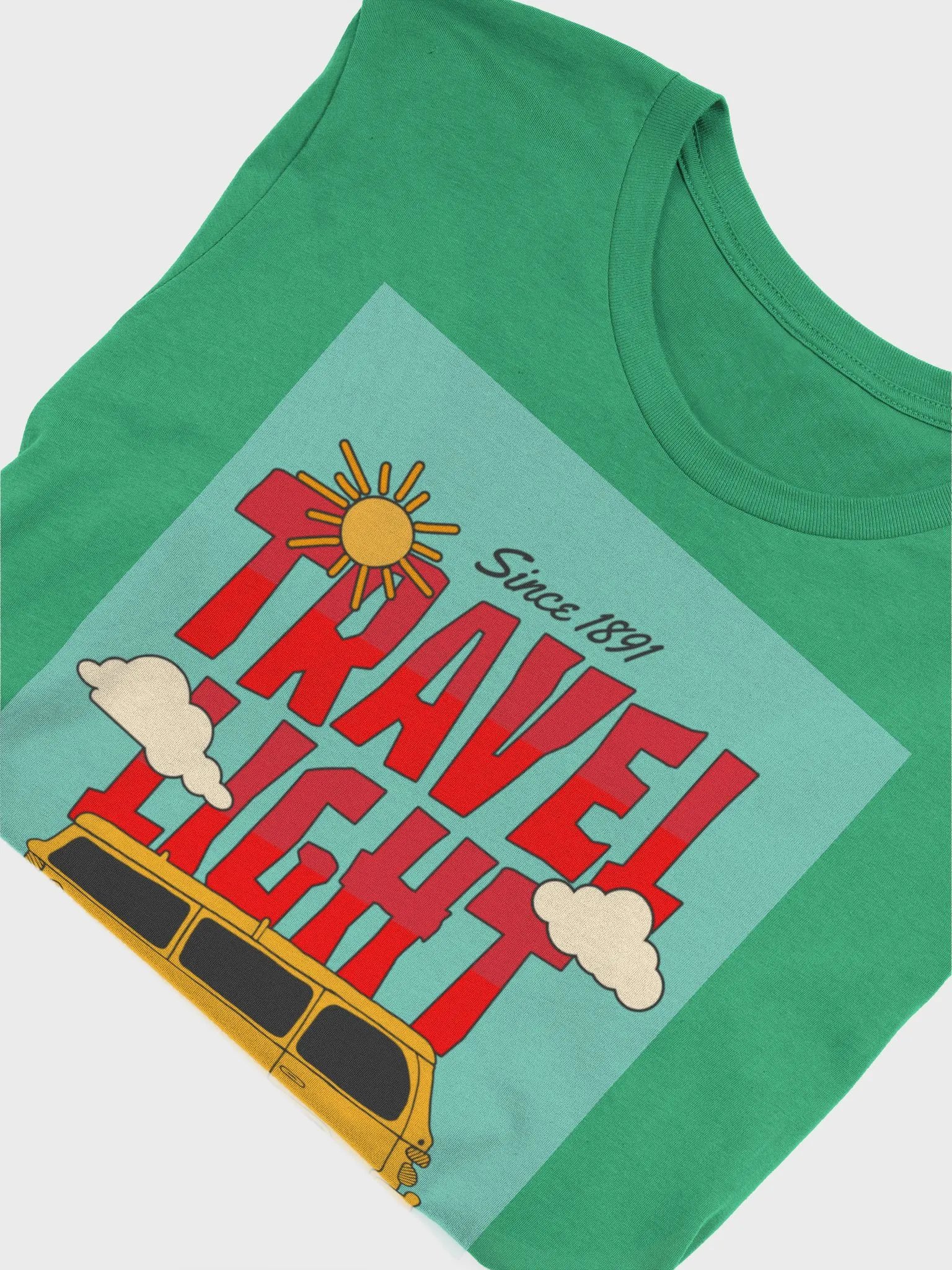 Travel Light T Shirt product image (49)