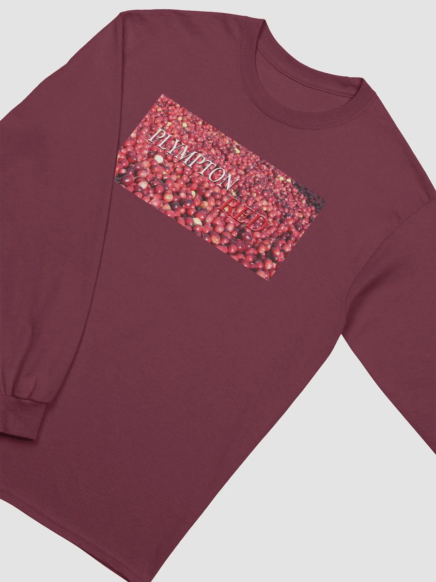Cranberry Bogger's Delight: Plympton Red Long Sleeve Shirt product image (3)