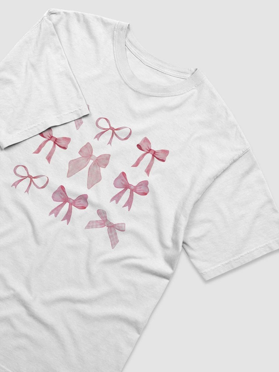 Comfort Colors Pink Bows Coquette Shirt product image (4)