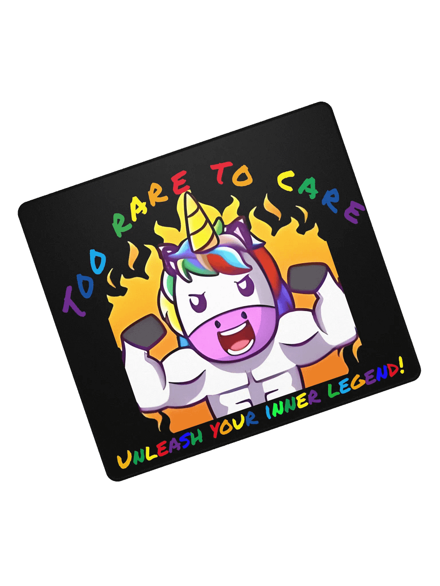 Too Rare To Care Mousepad product image (7)