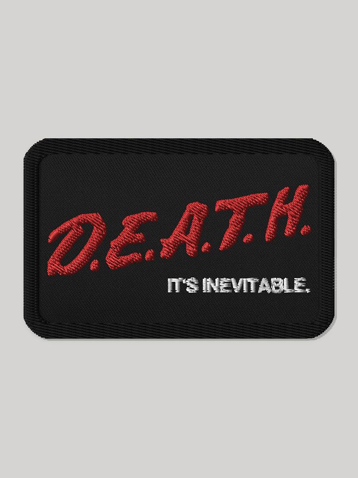 D.E.A.T.H. - Embroidered Patch product image (1)