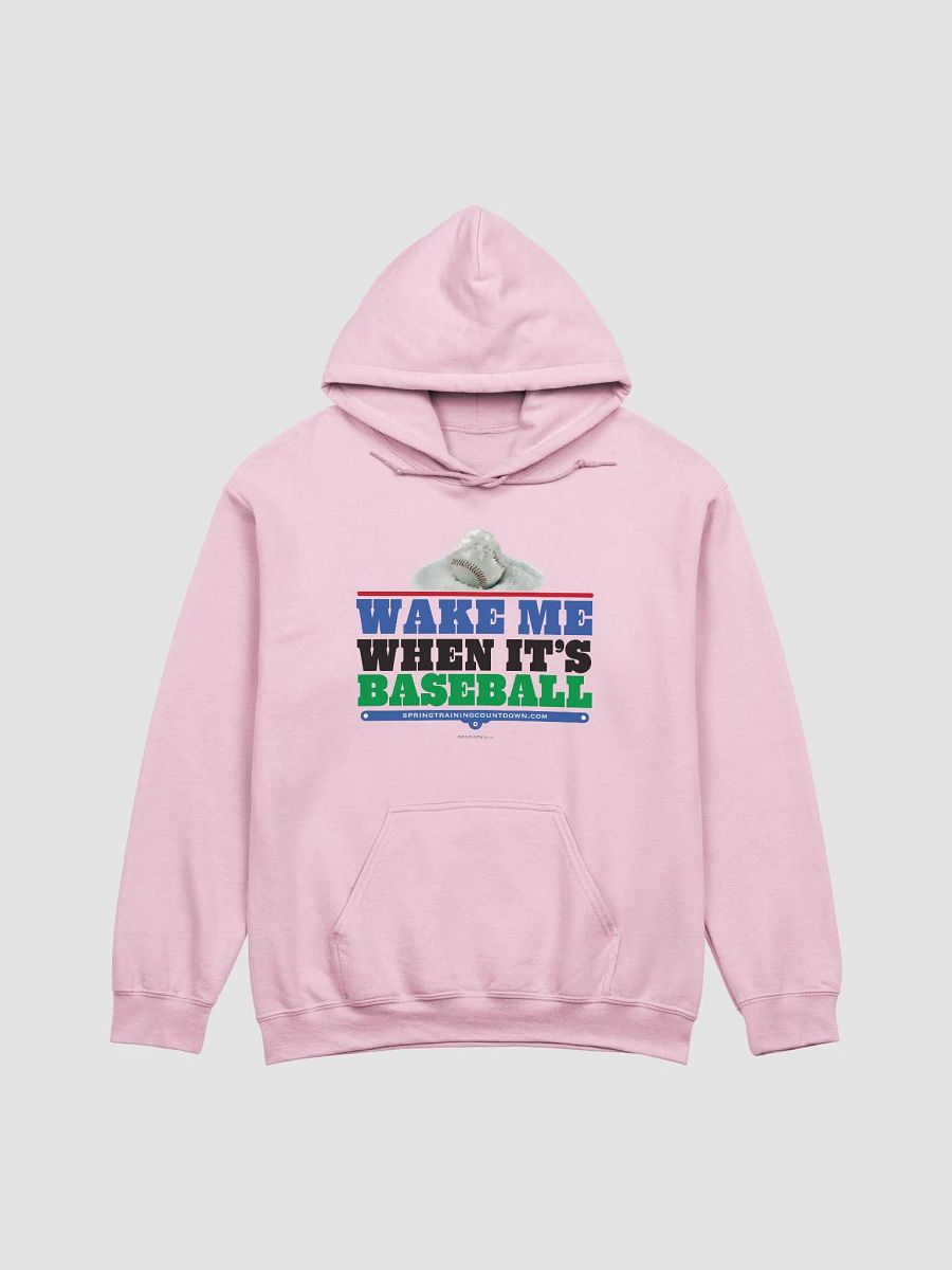 Wake Me When It's Baseball Hoodie product image (2)