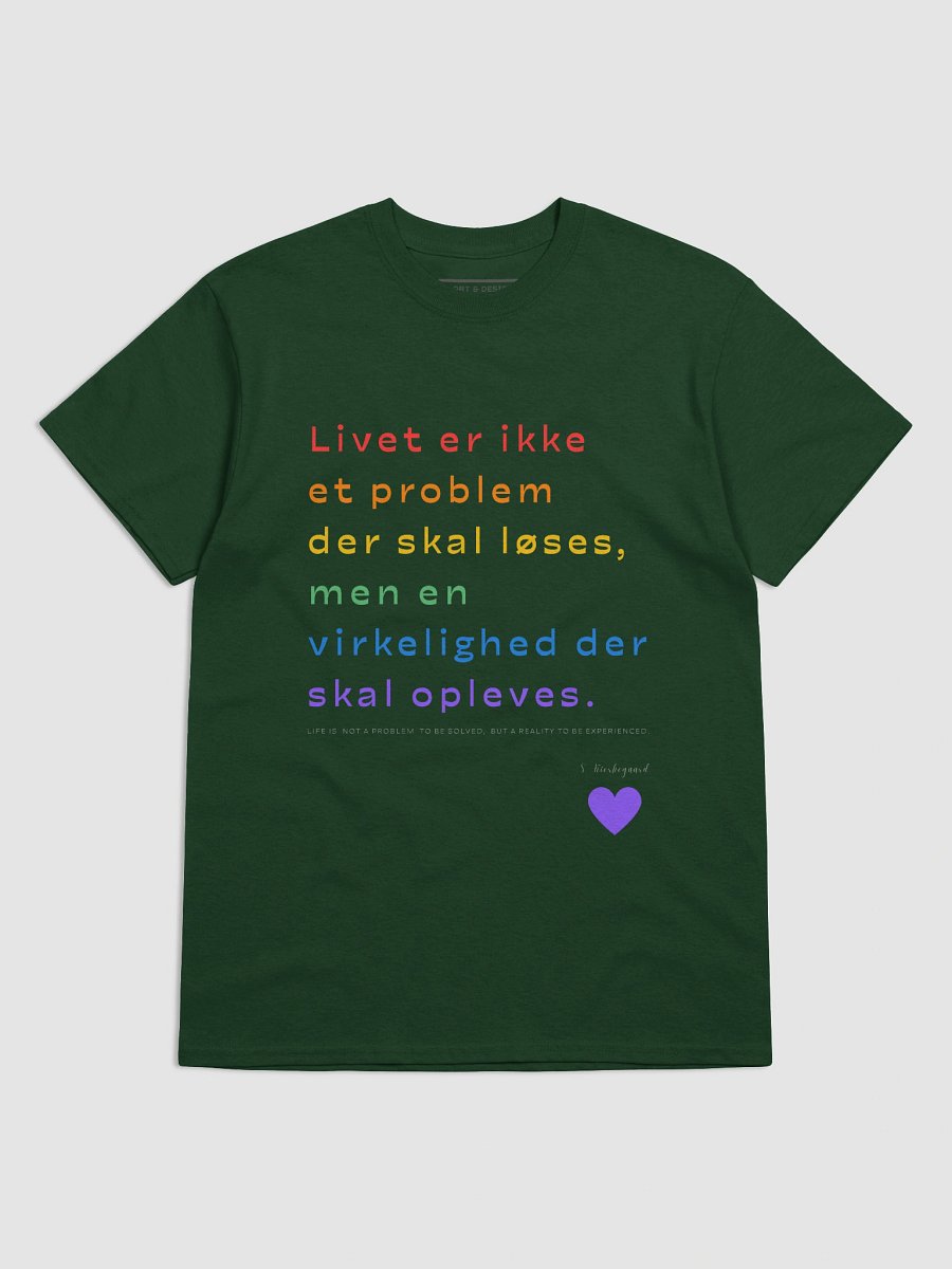 DK - Embrace the Experience – Kierkegaard's Wisdom on Life - "Livet er ikke et Problem" product image (5)