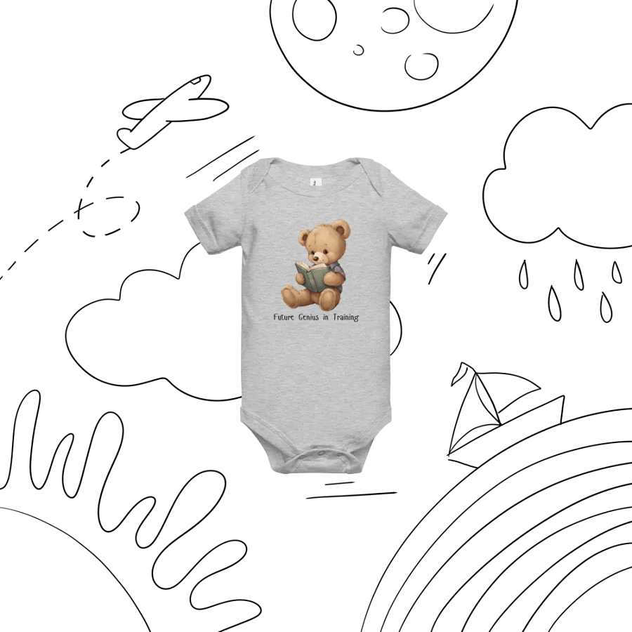 Genius Teddy Baby Onesie product image (33)