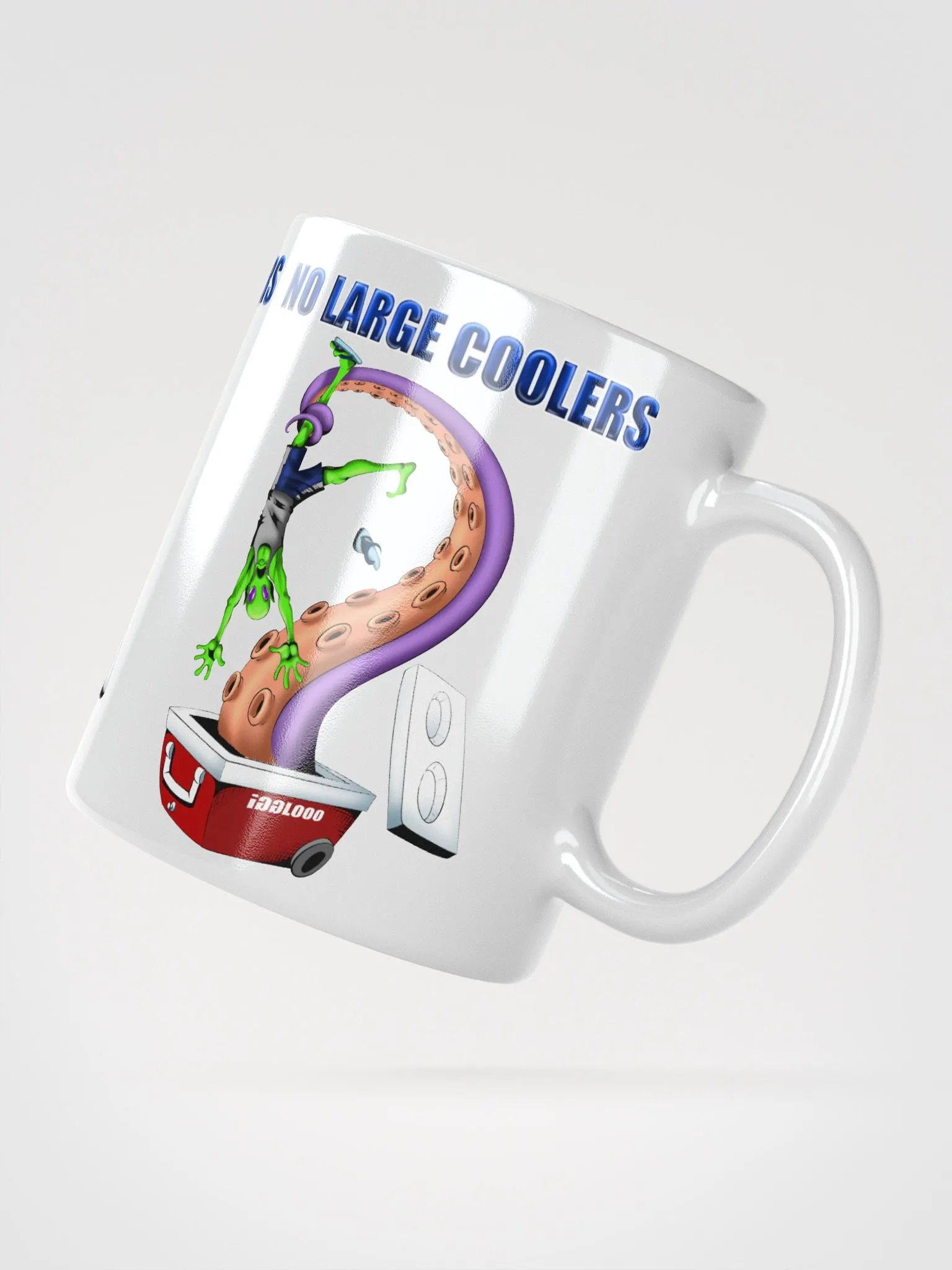 No Large Coolers - Mug product image (3)