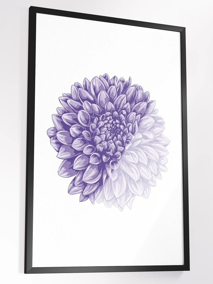 Elegant Stylized Dahlia Bloom product image (2)