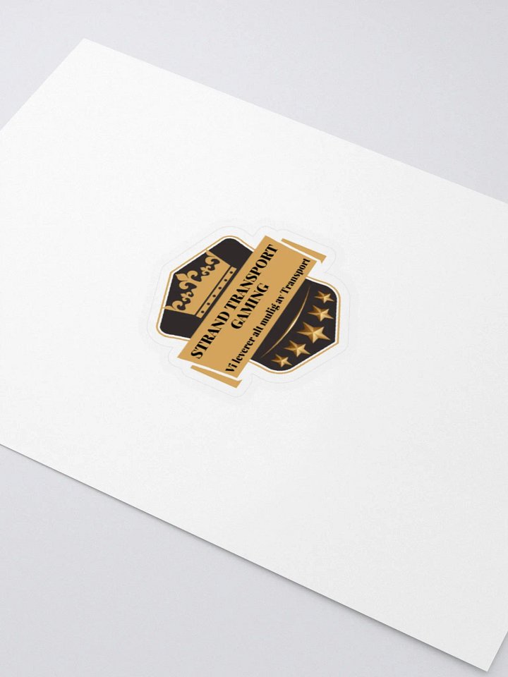 Kiss Cut Sticker Sheet med bakgrunn product image (2)