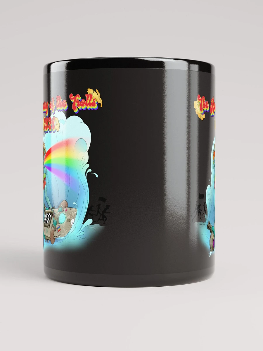 Running of the Trolls Black Mug by Mischi product image (5)