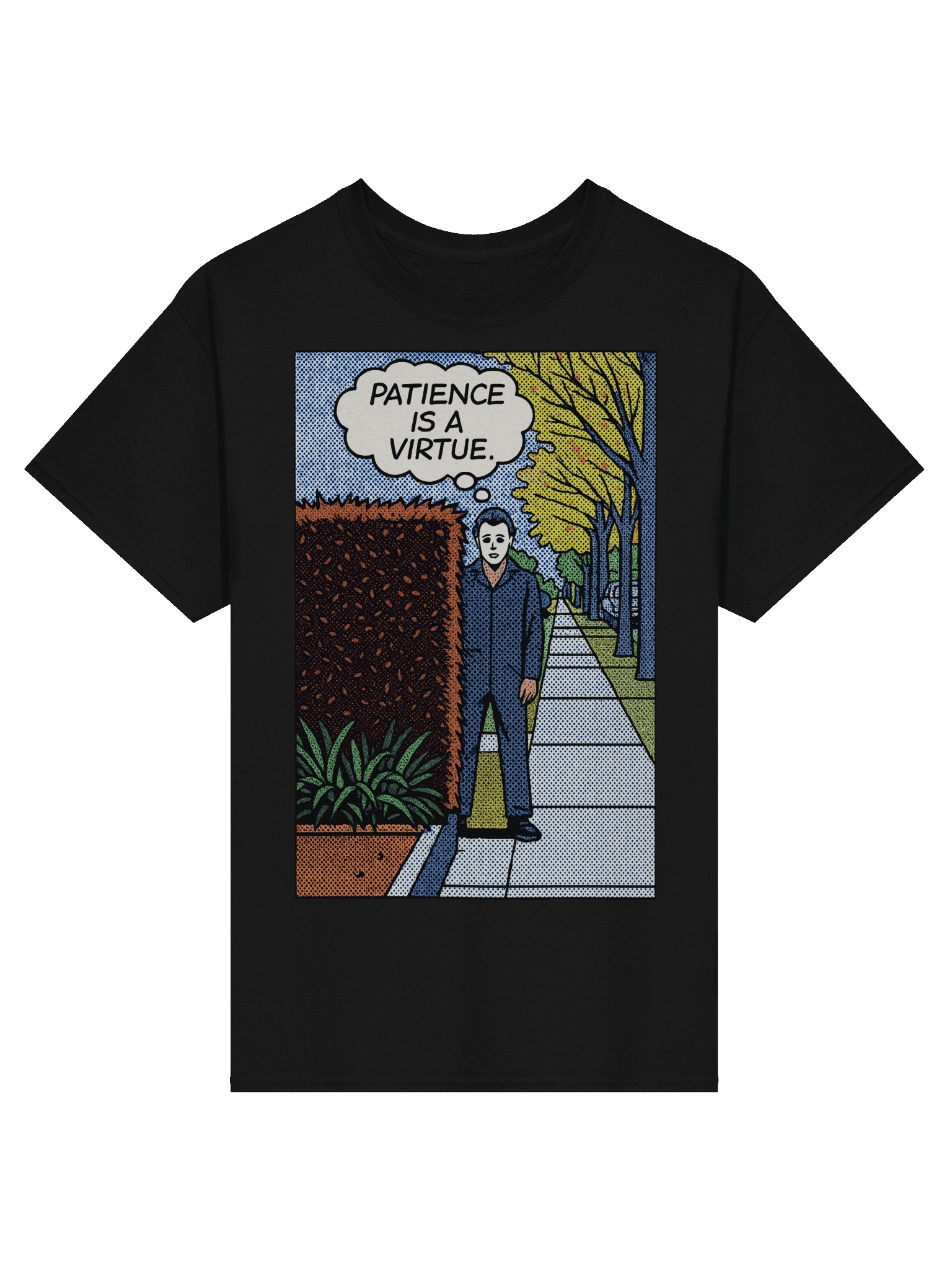 Halloween inspired Patience Is A Virtue Tee product image (5)