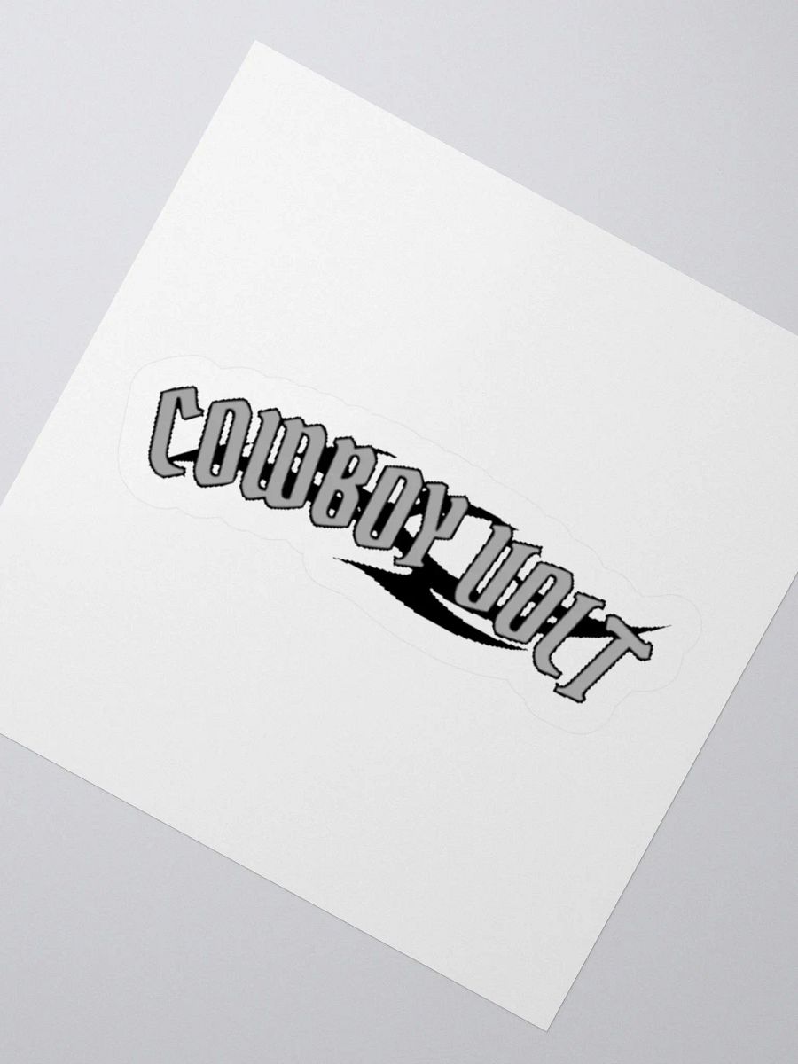 Cowboy Volt Kiss Cut Stickers product image (6)