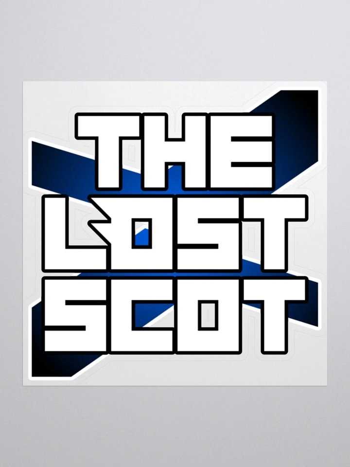 Lost Scot logo sticker product image (1)