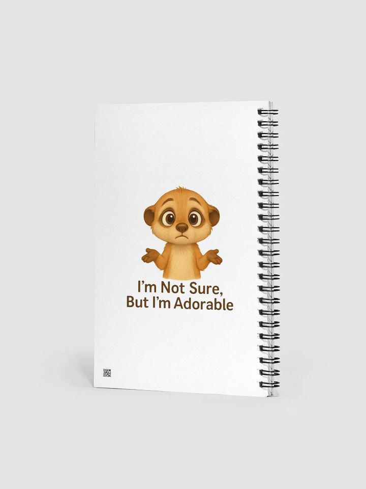 Adorable Meerkat Spiral Notebook product image (2)
