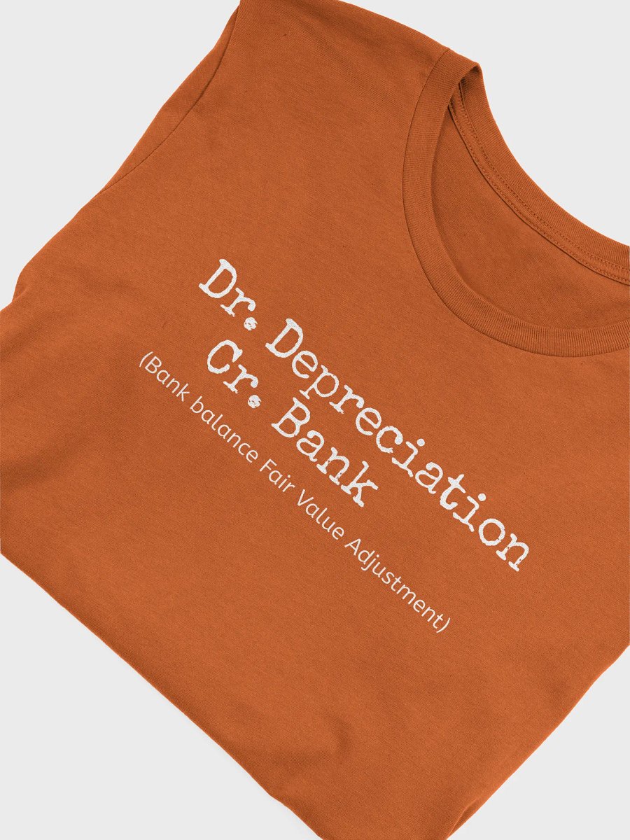Fair Value Adjustment — Accounting Pro T-shirt product image (5)