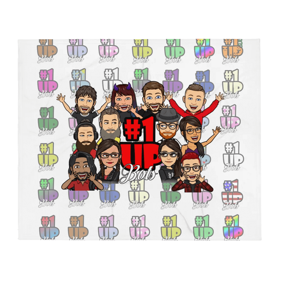 1up Stream Team Throw Blanket product image (16)