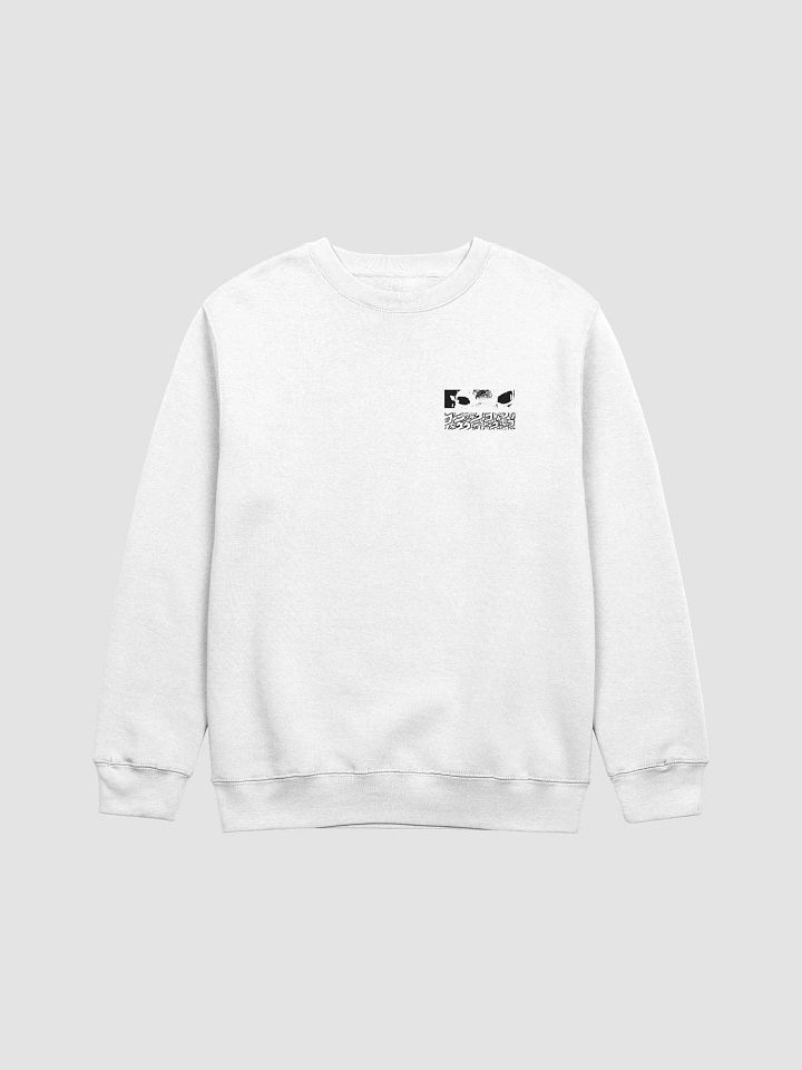 SYLAS: DESTROYER OF WORLDS CREWNECK. (WHITEPRINT) product image (1)