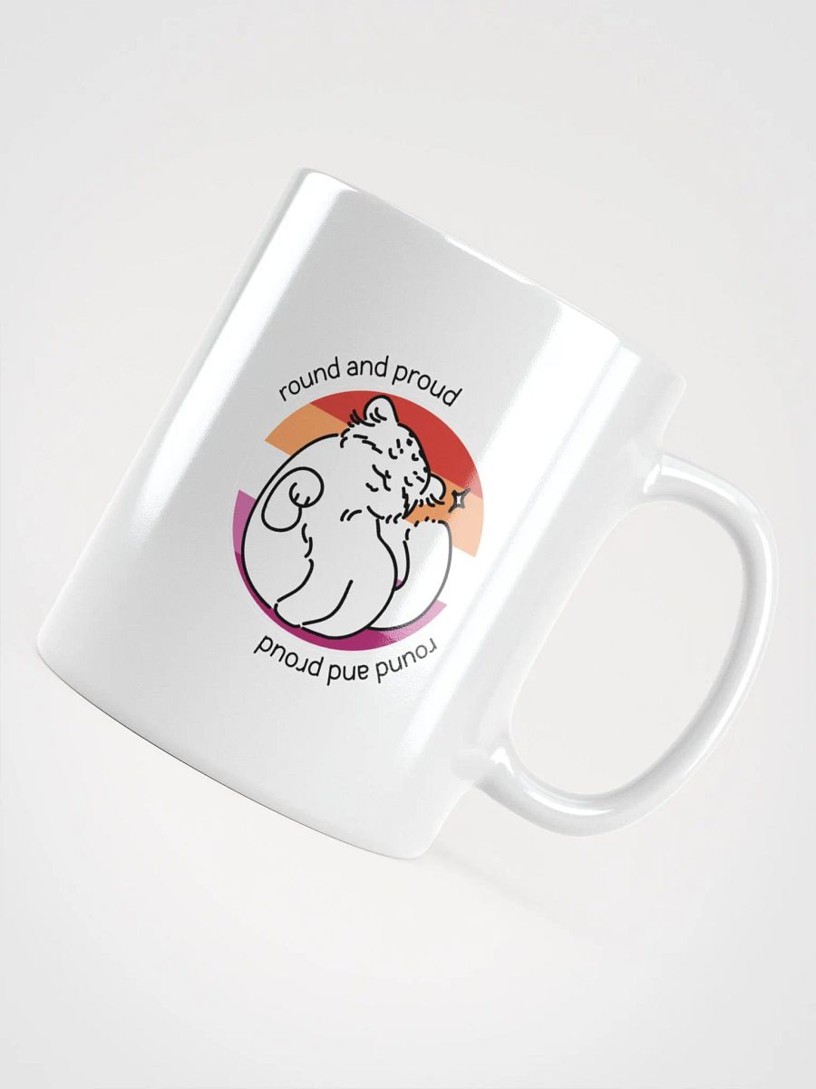 Round and Proud Manul Lesbian Version - White Mug product image (11)