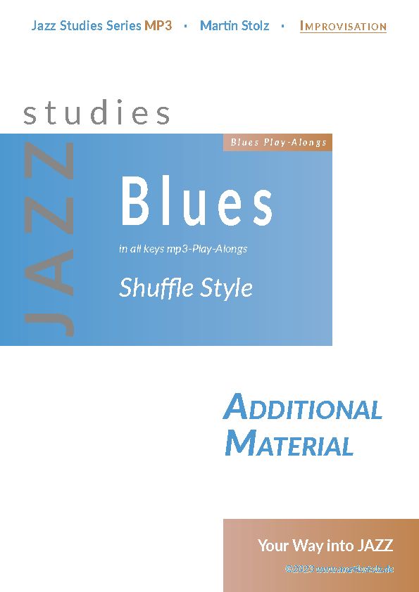 Blues in all keys in 3 styles (funky, shuffle, swing) product image (2)
