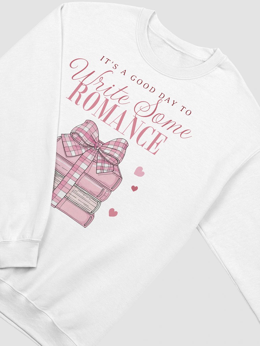 Good Day To Write Romance Crewneck Sweatshirt product image (4)