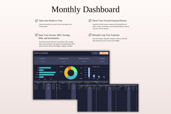 Bill Payment Calendar Template Excel product image (2)