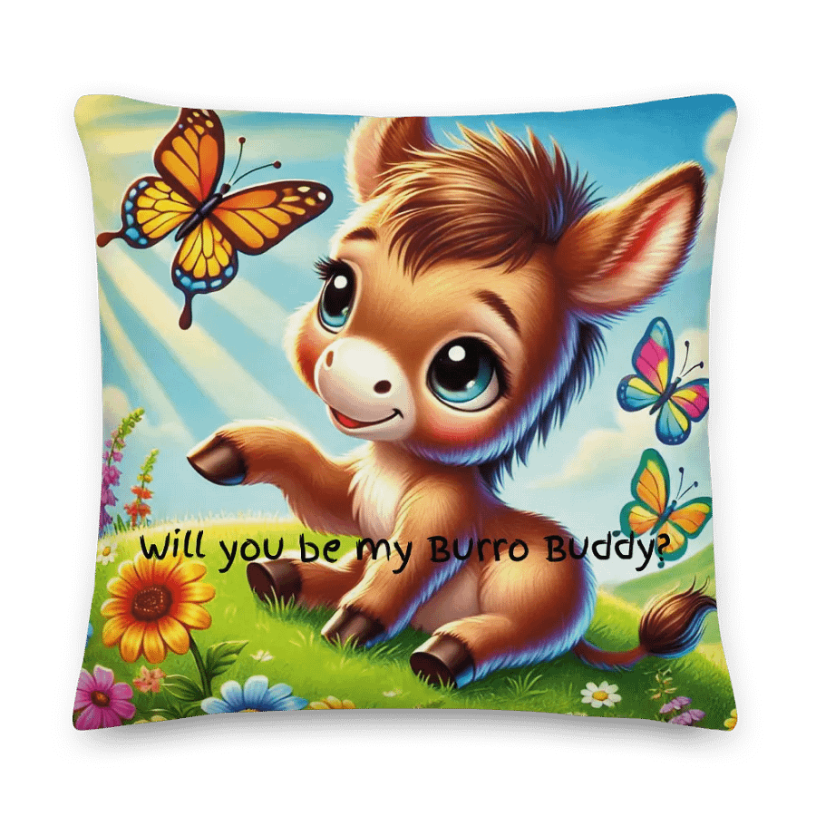 Whimsical Burro Buddy Pillow product image (2)