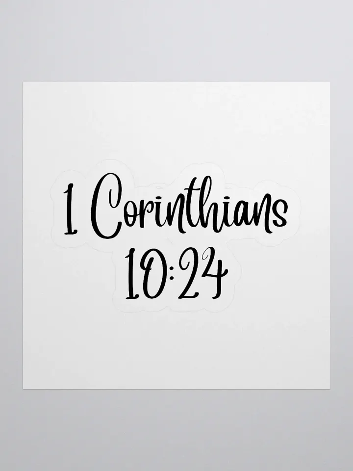 1 Corinthians 10:24 product image (2)