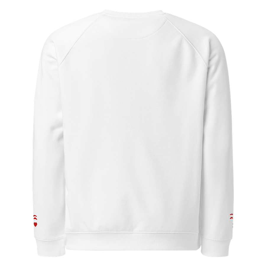 Heartfelt Abstract Red Sweatshirt product image (2)