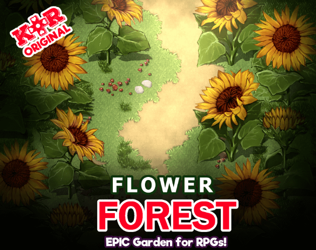 KR Flower Forest Tileset for RPGs product image (1)