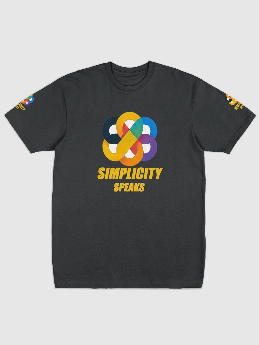Simplicity Speaks Interwoven Tee product image (21)