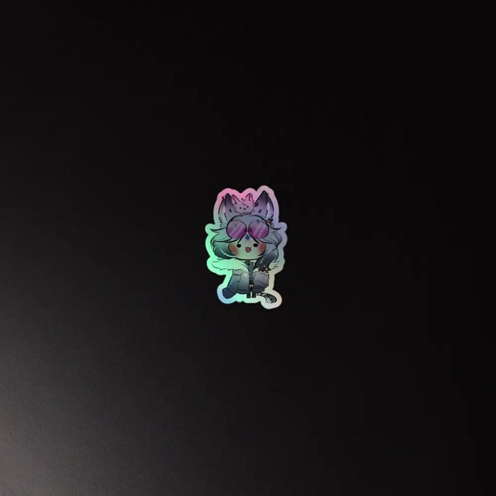 Holographic Bloo Sticker product image (4)