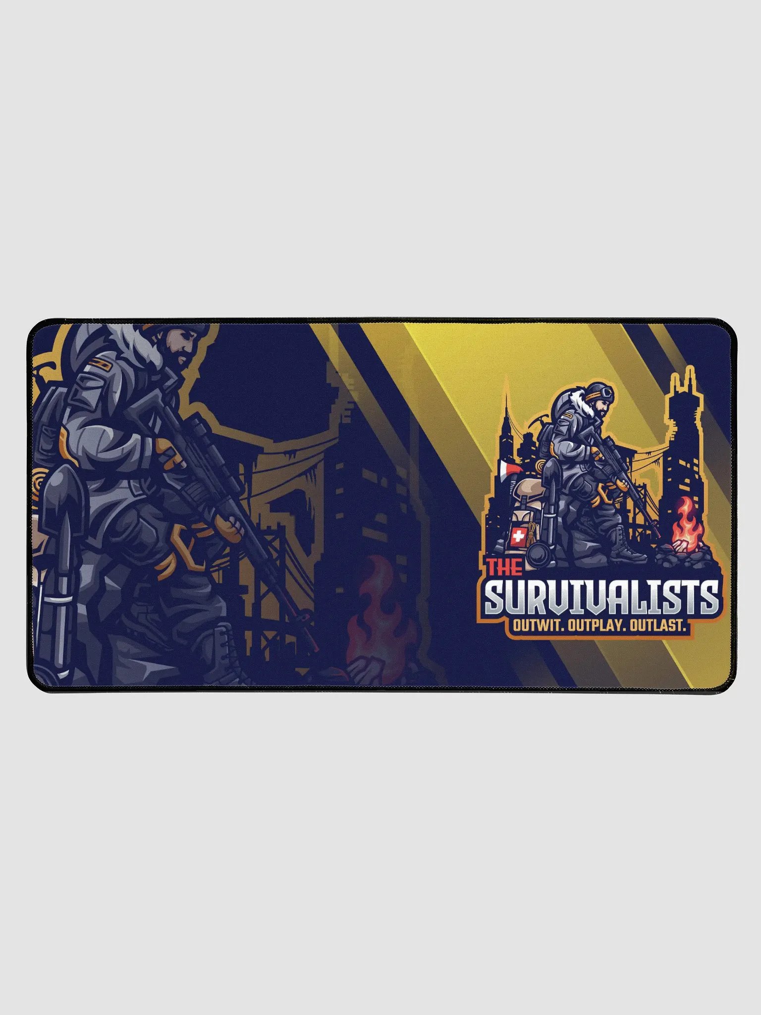 The Survivalists - Mousepad | Yellow product image (1)