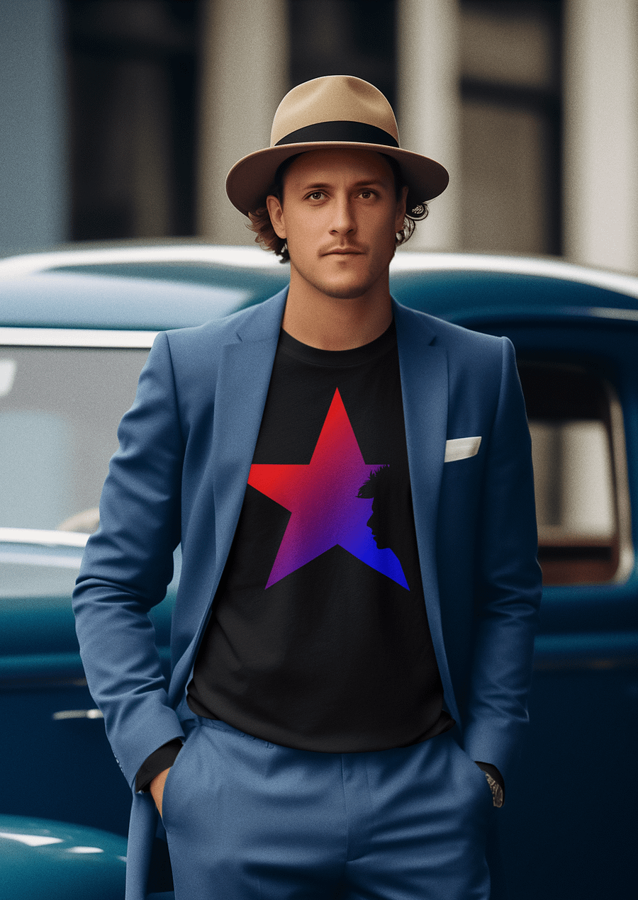 Ziggy Black Star T-Shirt product image (1)
