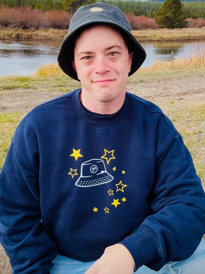 ★ Stars Pass Us By Bucket Hat Heavy Crewneck product image (1)