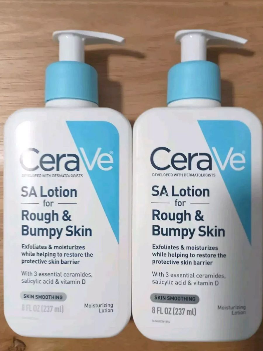 Lot of 2 CERAVE SA LOTION FOR ROUGH & BUMPY SKIN SMOOTHING 8 oz Each product image (3)