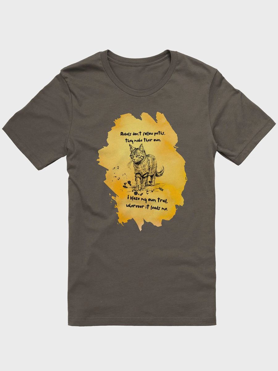 Rebel Cat Unisex T-Shirt product image (7)