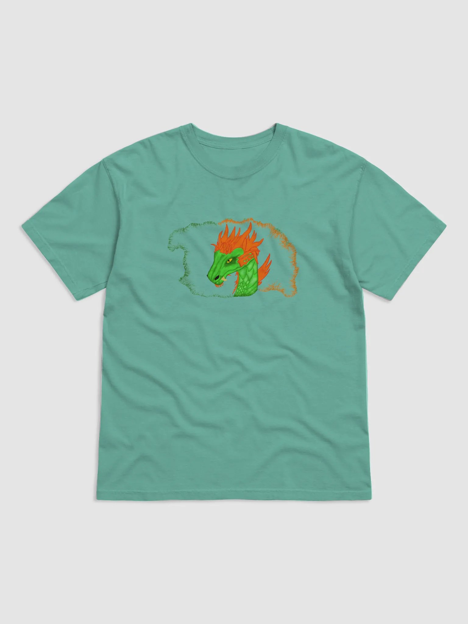 Dragon's Blaze Cotton T-Shirt product image (1)