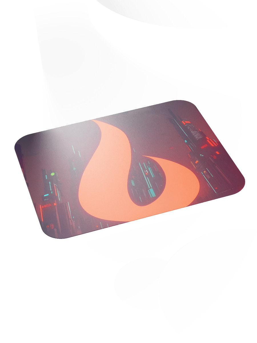 "Dystopian Burn" Mouse Pad product image (4)