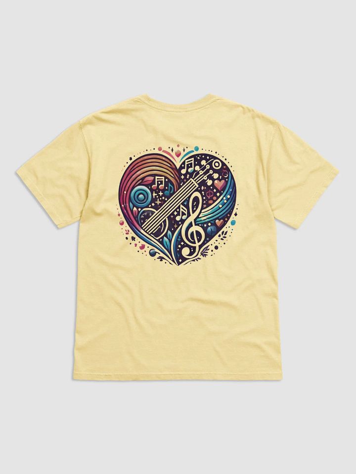 Harmonic Heartbeat Music Lover T-Shirt product image (3)