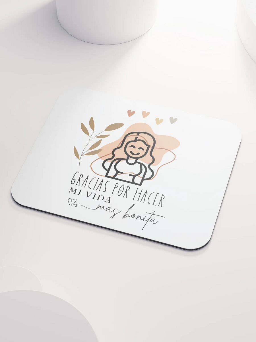 Boho Gracias (Thank you in Spanish) Mousepad Design product image (3)