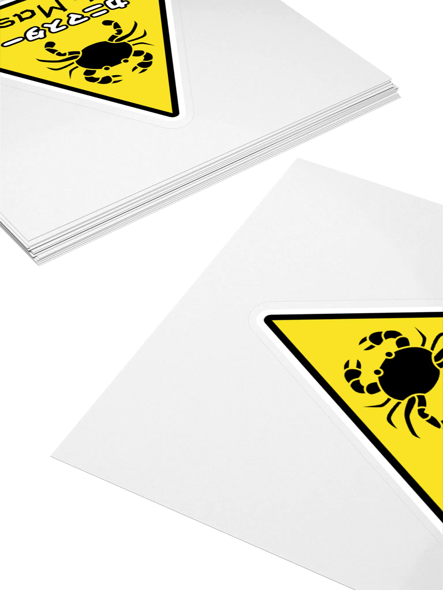 Crab Master Sticker product image (4)